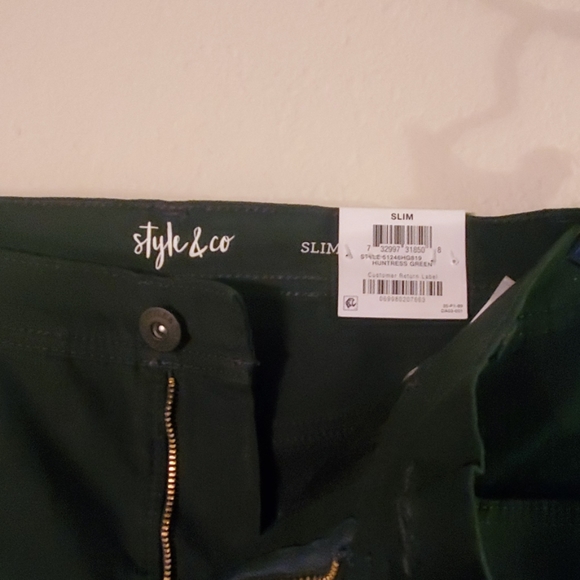 Style & Co Tummy-Control Slim-Leg Jeans - Picture 10 of 13